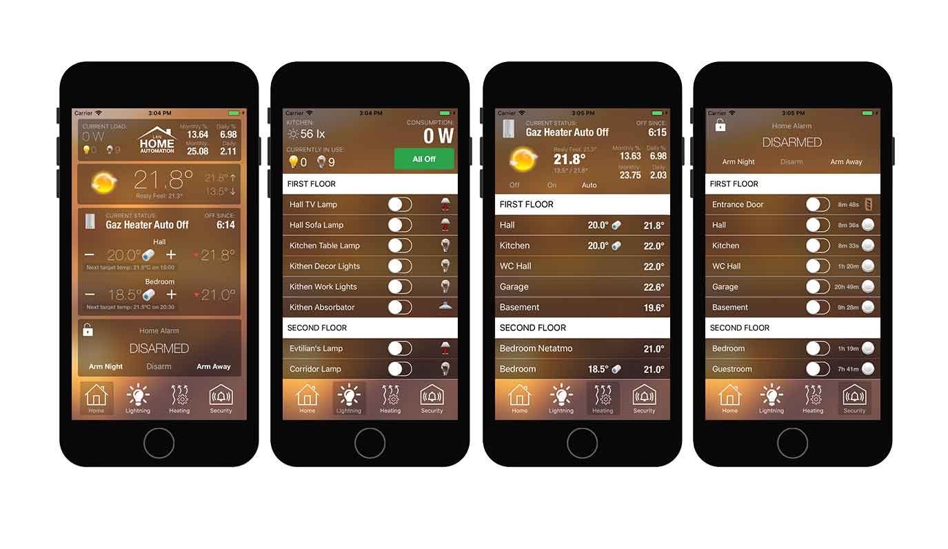 iOS приложение за умен дом